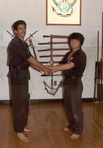 My master in Korea, Grand Master In Hwan Chun. This foto was taken after my black belt test in Do Hap Sool. One of the most gifted, humble and dedicated masters I have ever met. 